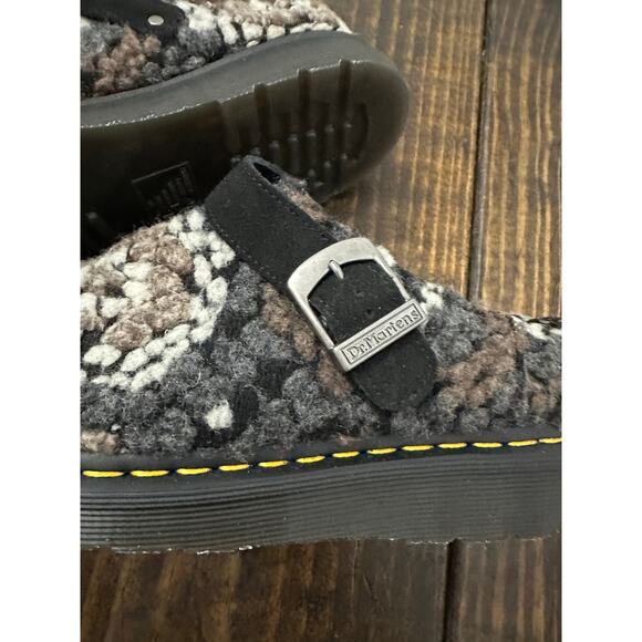 DR MARTENS Isham wool suede mules size 9 NWOB - Picture 3 of 7